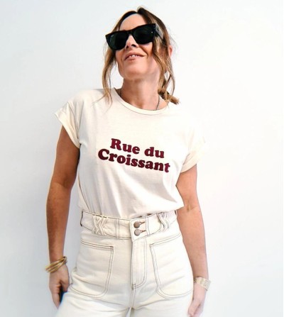CAMISETA BEIGE NOODLE DE GRACE AND MILA