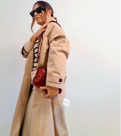 GABARDINA BEIGE NOTHOMB GRACE AND MILA